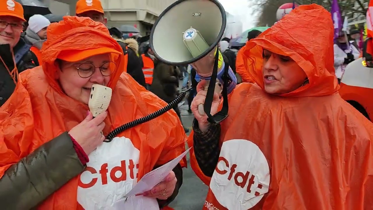 Manifestation du 7 mars 2023 CFDT Roquette Lestrem