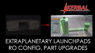 Extraplanetary Launchpads Part Models + RO Configs