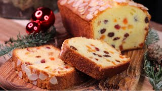 Bánh Bông Lan Trái Cây  Dried Fruitcake  Món Bánh Thơm Ngon  Dễ Làm Cho Mùa Giáng Sinh