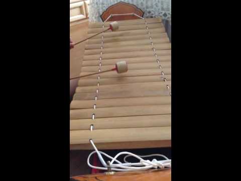 เพลงแขกบรเทศ ( ระนาดทุ้ม ) 1ชั้น LearnHowToThaiMusic #1