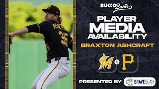 Braxton Ashcraft Speaks after Marlins Loss 