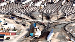 Sending Cars Over the Hump: CSX's Avon Yard in Action