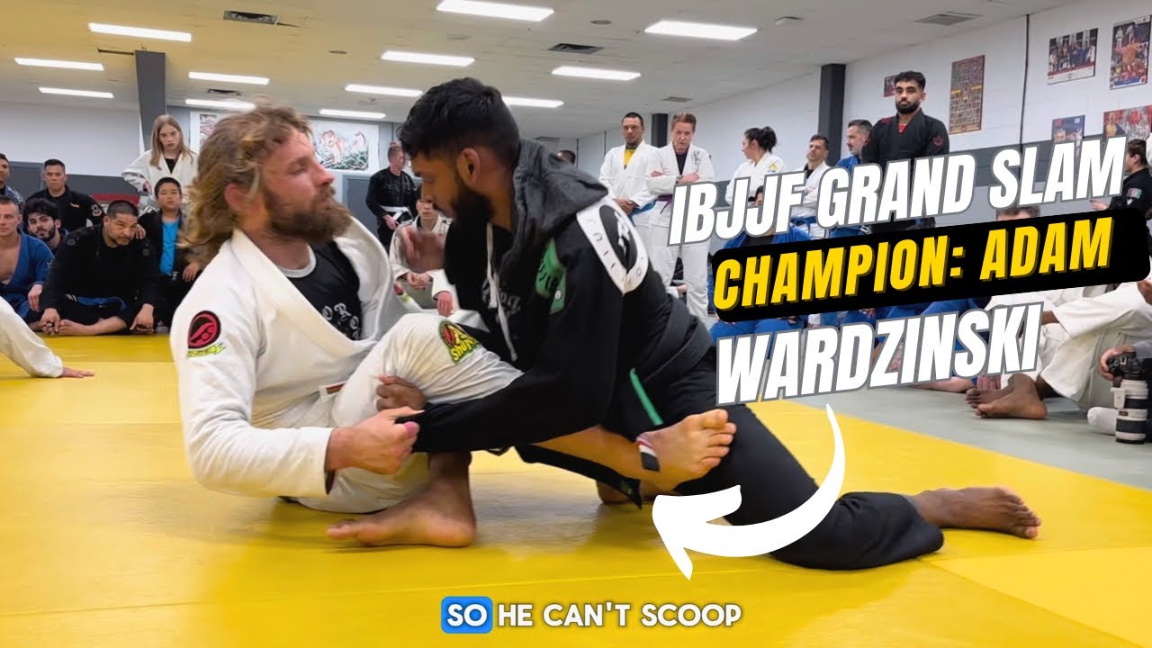 Я спарринговал с чемпионом Большого шлема IBJJF 2025 года: Адамом Вардзиньским