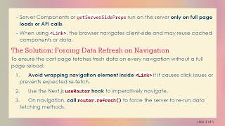 Ensuring Dynamic Rendering Updates on Client-Side Navigation in Next.js