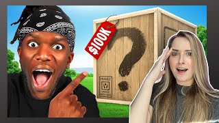 reacting to SIDEMEN $100,000 MYSTERY BOX CHALLENGE