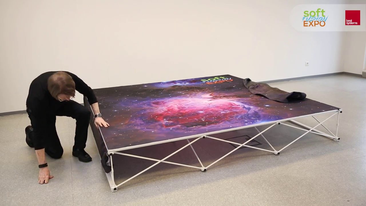 Aufbauvideo des soft expo fusion