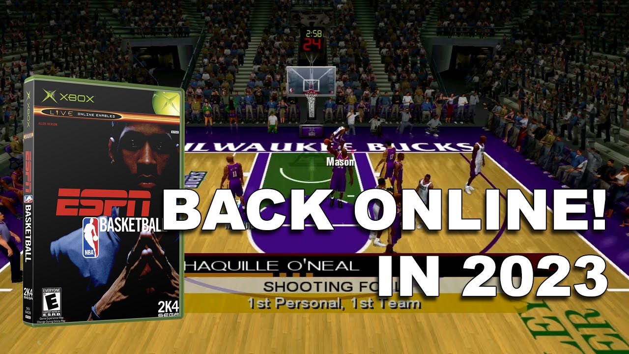 ESPN Basketball 2K4 Original Xbox Game escapeauthority
