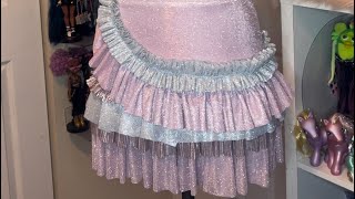 How to sew a ruffle skirt FOR SEWING BEGINNERS!