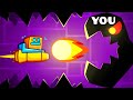 Geometry dash but you are the level