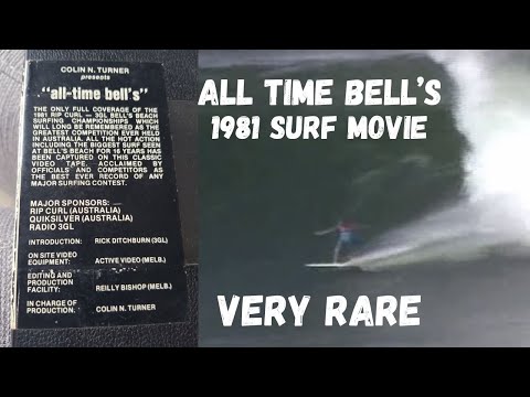 "All Time Bell's Beach" 1981 Ripcurl Pro Surfing Championships VERY RARE Movie!