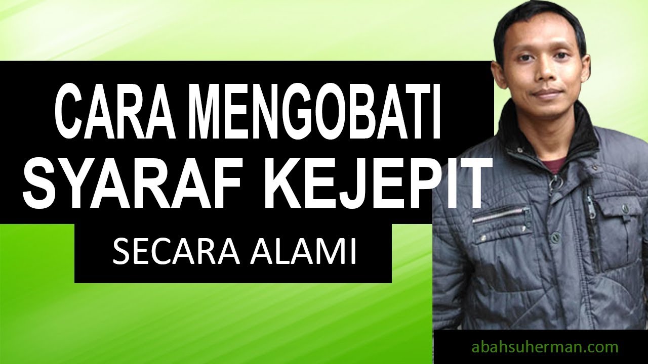 cara mengobati syaraf kejepit secara alami 