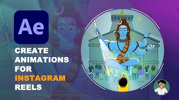 Character Animation in Aftereffects(Hindi) | Beginner tutorial | Create viral Insta animated reels