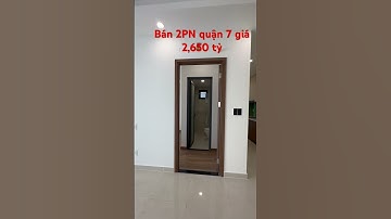 Bán căn 2PN q7 Riverside complex giá 2,650 tỷ. Nhà mới 100% Lh: 0966539606 xem nhà . #q7riverside