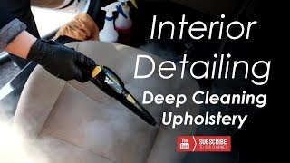 Interior Detailing  Deep Cleaning Upholstery  Steam Cleaning