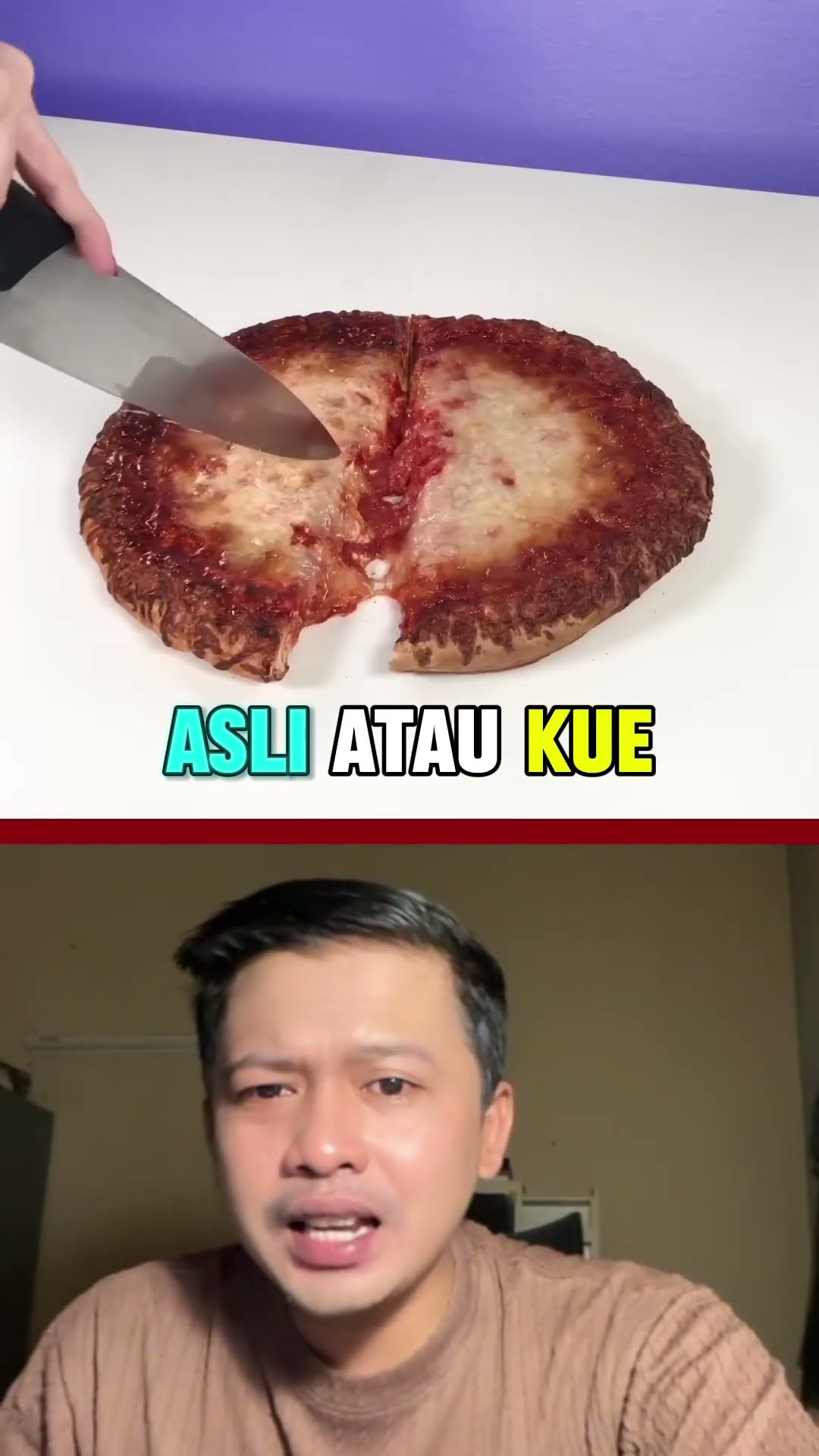 APAKAH INI ASLI ATAU KUE? AYO KITA TEBAK! #shorts