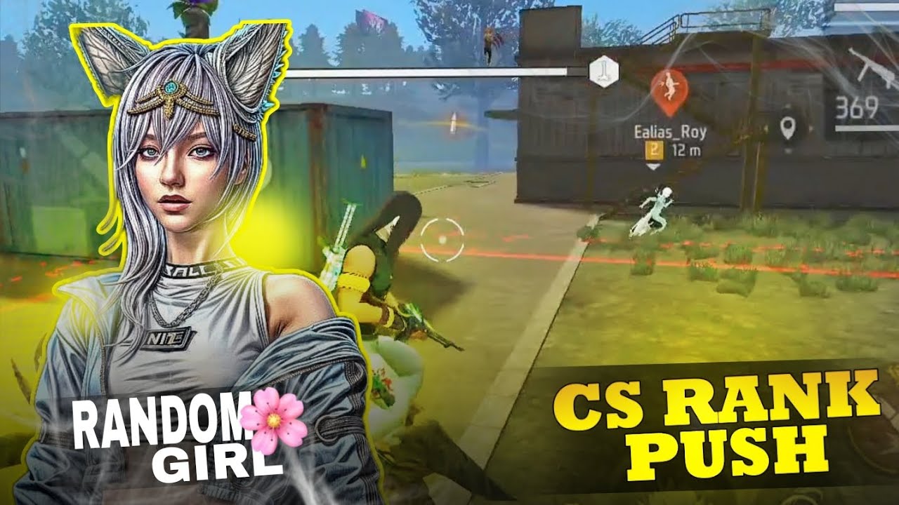 Random Girl👸 Joined My Squad – BEST CS Rank Push Ever! 😂💪|| 