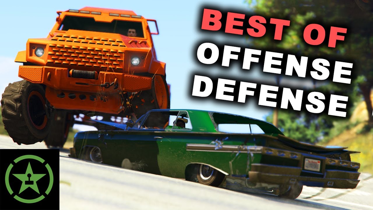 The Very Best of GTA V: Offense Defense | Achievement Hunter Funny Moments