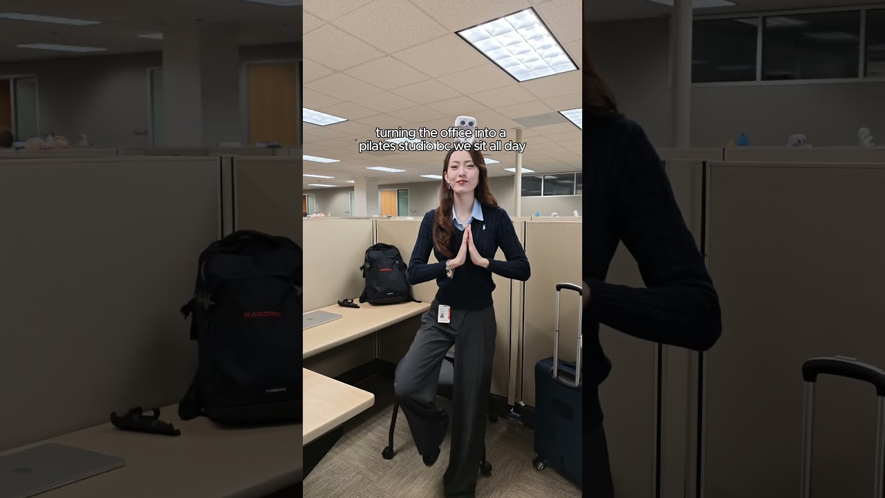 Turning the Sandisk Office Into A Pilates Studio