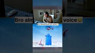 BRO ALMOST LOST HIS VOICE#shorts #kickstreaming