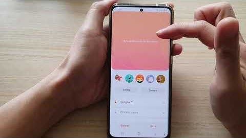 Galaxy S21/Ultra/Plus: How to Create a New Contact Detail