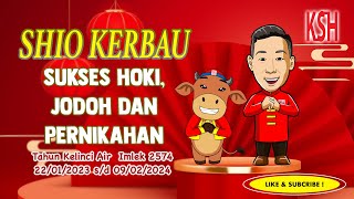 JODOH, PERUNTUNGAN DAN KIAT SUKSES SHIO KERBAU DI TAHUN KELINCI AIR IMLEK 2574 / 2023