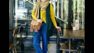 Model baju hijab trend masa kini,modis n stylish