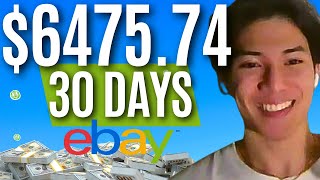 How This eBay Dropshipping Strategy Made $6,475 in 30 Days (With Software)