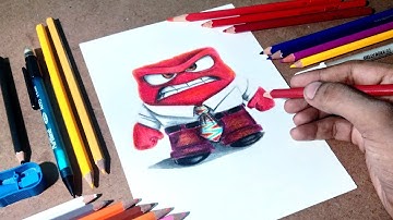 Inside Out 2 (Anger) | Time-Lapse | by Abstoons
