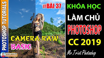 Bài 37: Camera Raw: Cách Sử Dụng Basic 🔴 Làm Chủ Photoshop CC 2019