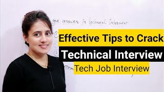 How to Answer in Technical Interview (Best Technical Interview tips) screenshot 2