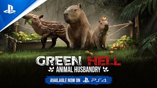 Green Hell - Animal Husbandry Release Trailer | PS5 & PS4 Games