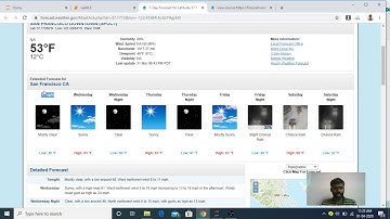 Ex 3-Web scraping weather Example