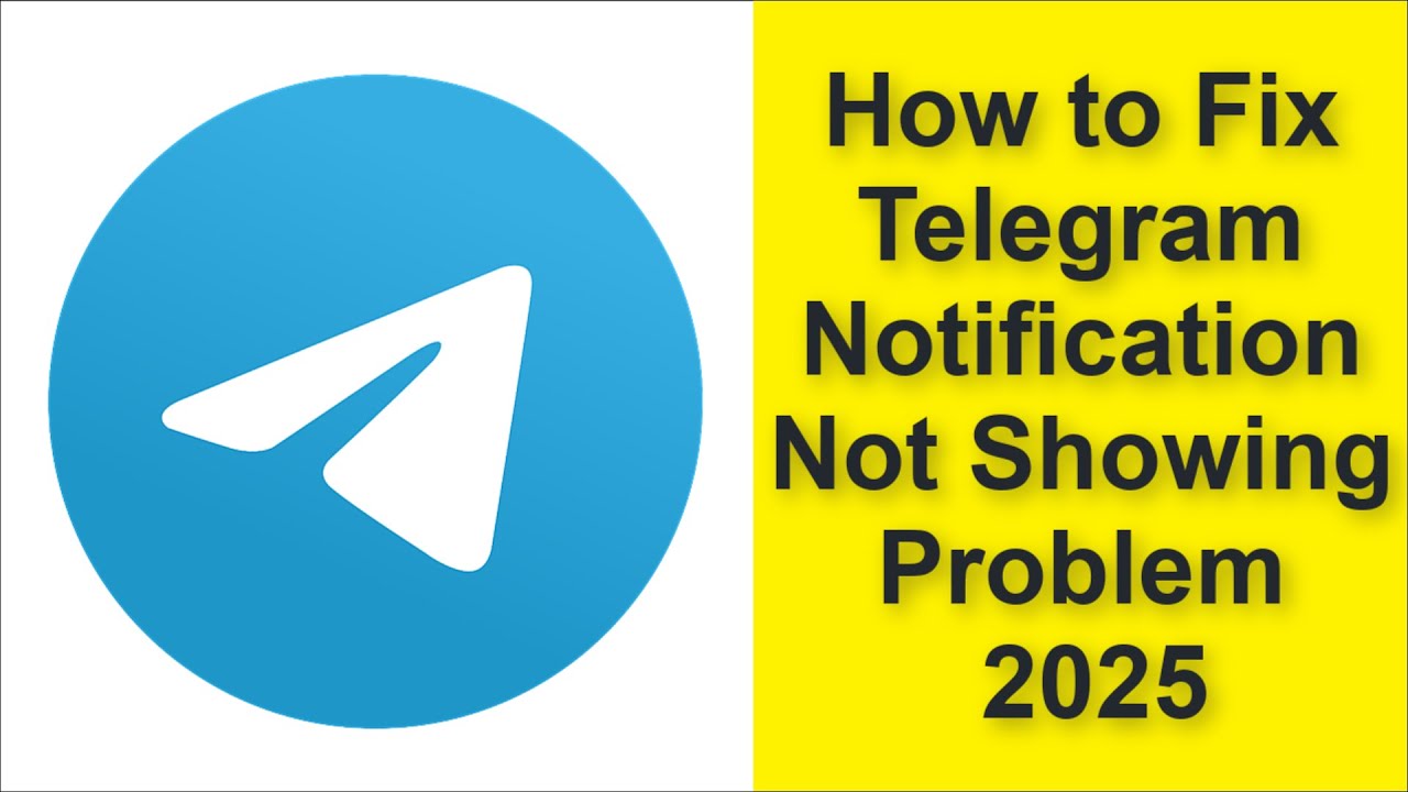 How to Fix Telegram App Notification Not Showing Problem 2025 - YouTube