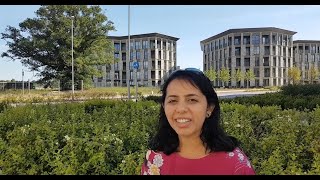 UK's largest rainwater recycling and underground bin systems in Cambridge's new district.(HD 1080p)