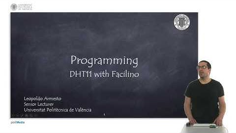 51/74 IoT MOOC Part I: Programming  DHT11 with Facilino