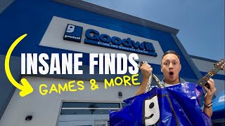 Amazing video games and accessories at a Goodwill Grand Opening #summerofgoals 