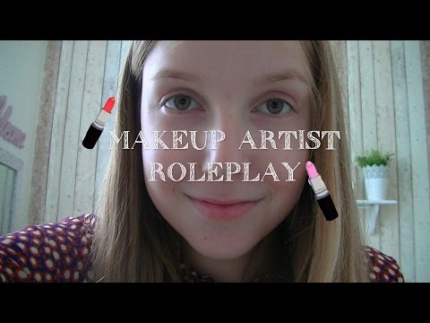 ASMR RP: makeup artist~soft spoken/whispering