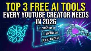 Top 3 FREE AI Tools Every YouTube Creator Needs in 2026