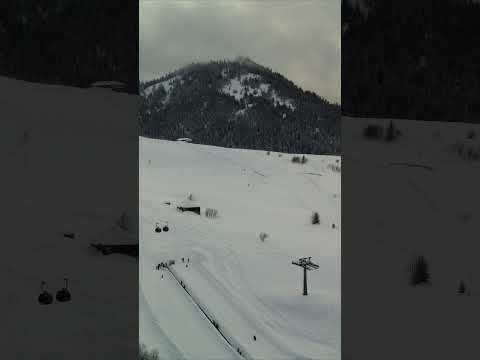 Winter ski resort