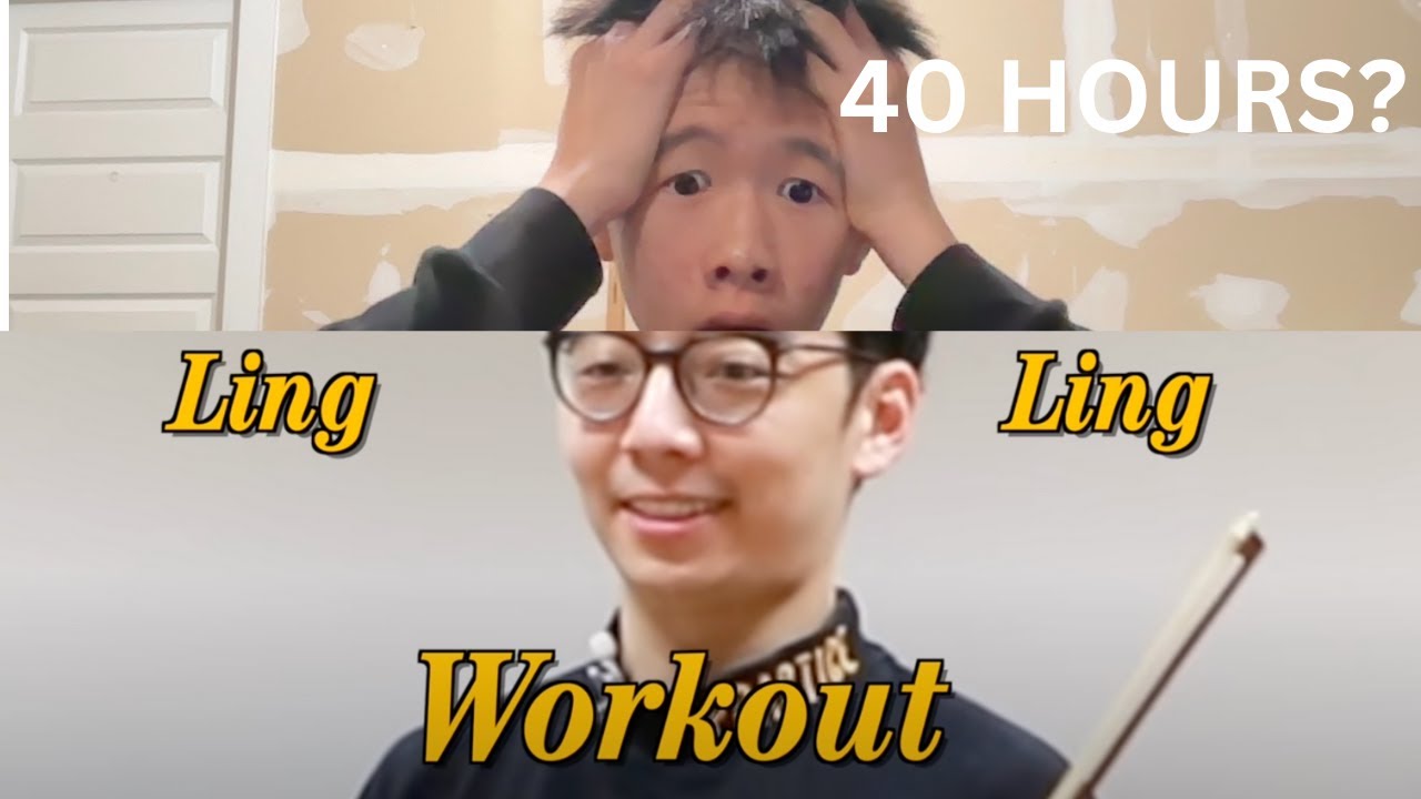 I tried the Ling Ling Workout... @twosetviolin - YouTube