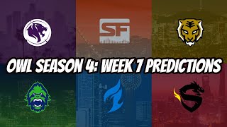 Overwatch League Season 4 Week 7 Predictions