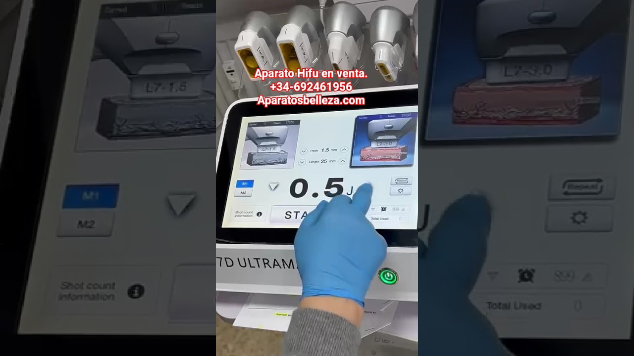 Aparato en venta de Hifu.Curso incluido.