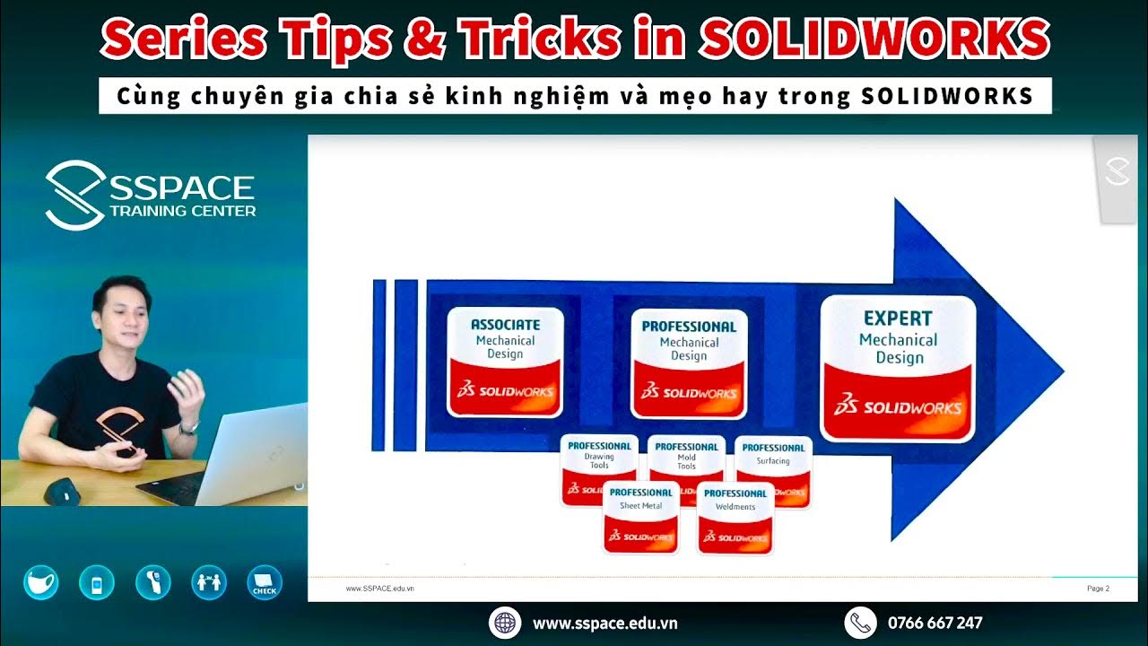 SOLIDWORKS Tips & Tricks Tổng quan về chứng chỉ CSWPADT (Drawing