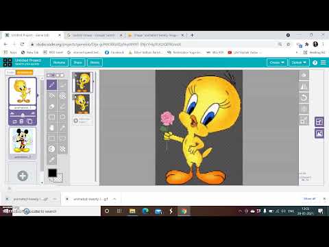 Upload Images and Gifs in Code.org.