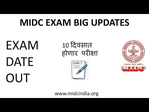 Midc Exam Date | Update |