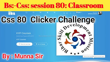 Bs:-Css :80  Classroom Clicker | 80 clicker challenge Css | Css 80 Classroom clicker | Classroom 80