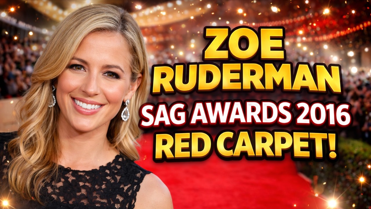 Zoe Ruderman Zoë Ruderman I SAG Awards Red Carpet 2016 - YouTube