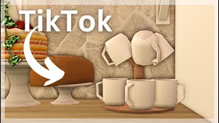 Testing Tiktok Building Hacks In Bloxburg Roblox