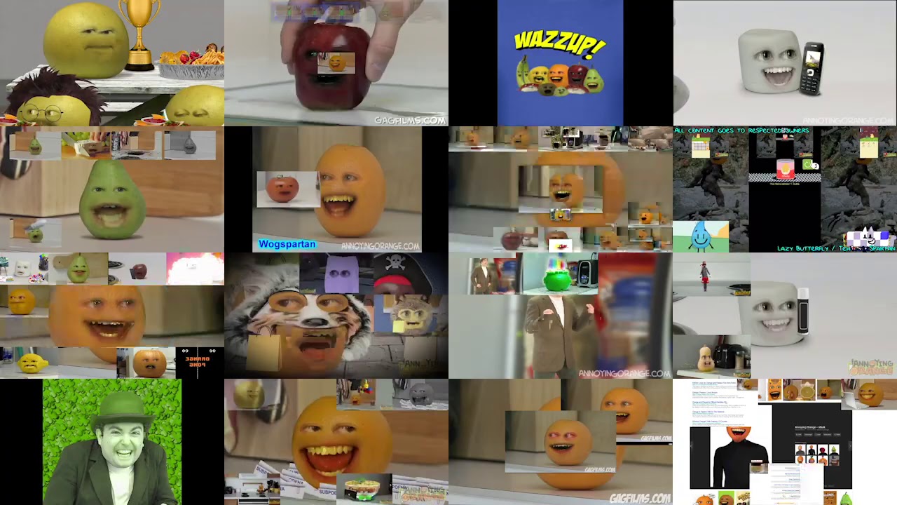 Annoying Orange Sparta Remix Superparison 3