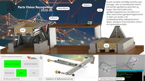 Parts Vision Recognition | Gjenkjenningsprogrammet | USN Campus Kongsberg, Qt, C++, OpenCV and SURF